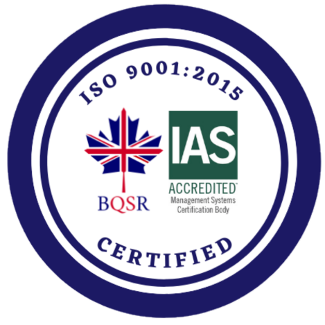 ISO9001:2015 Certificate